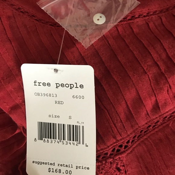 Free People perfectly Victorian embroidered dress - Picture 6 of 6